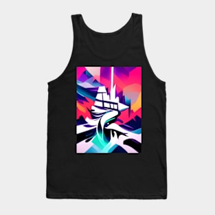 Imperial Neon Ladder Tank Top